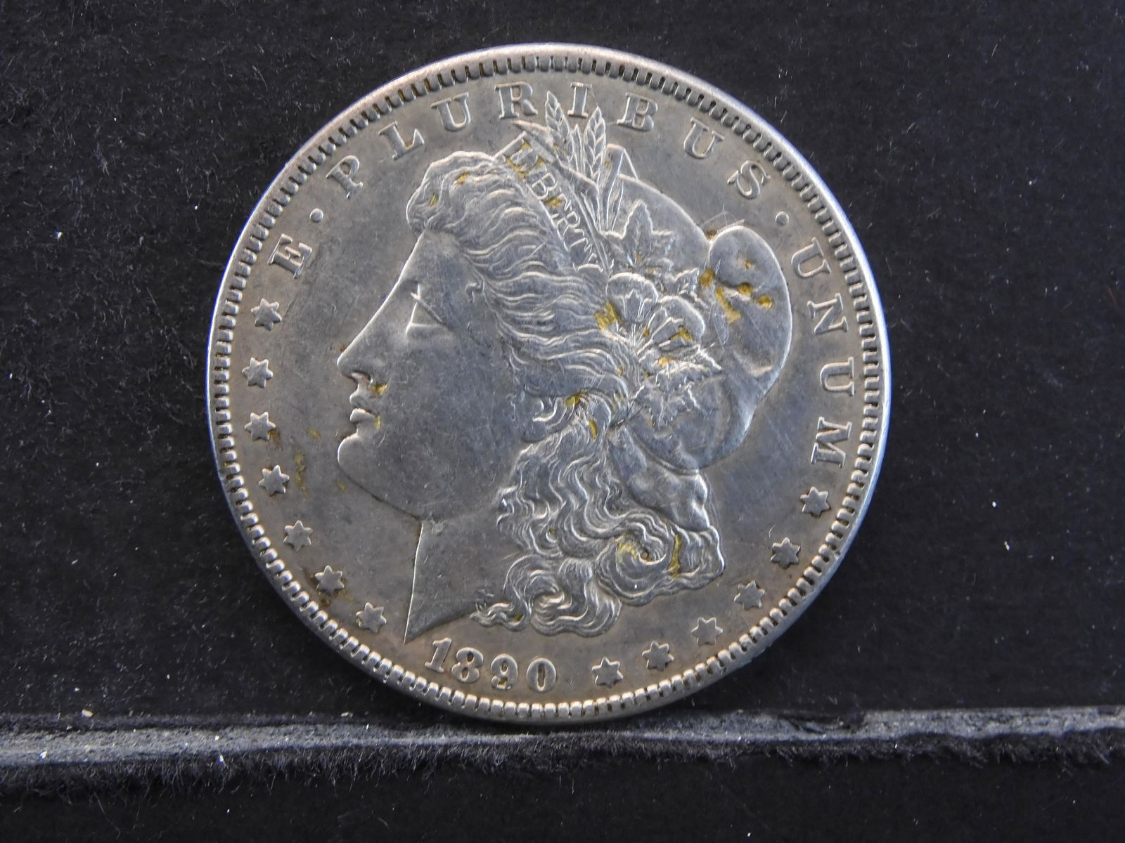 1890 Morgan Dollar Error - VAM-10-R3 Doubled 90 -Far (1 of 2)