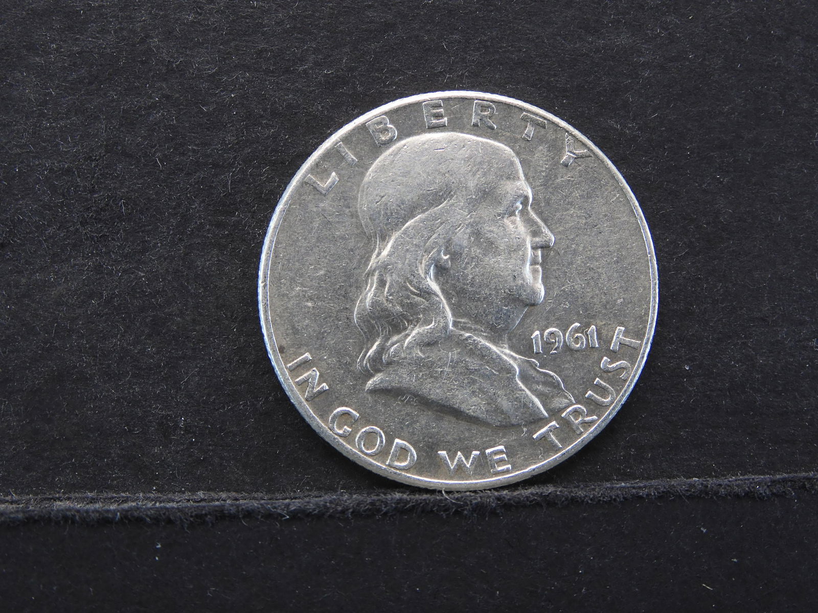 1961-D SILVER (90%) FRANKLIN HALF (1 of 2)