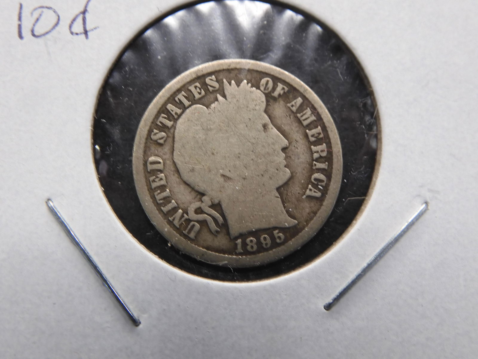 1895-S Barber Dime (1 of 3)