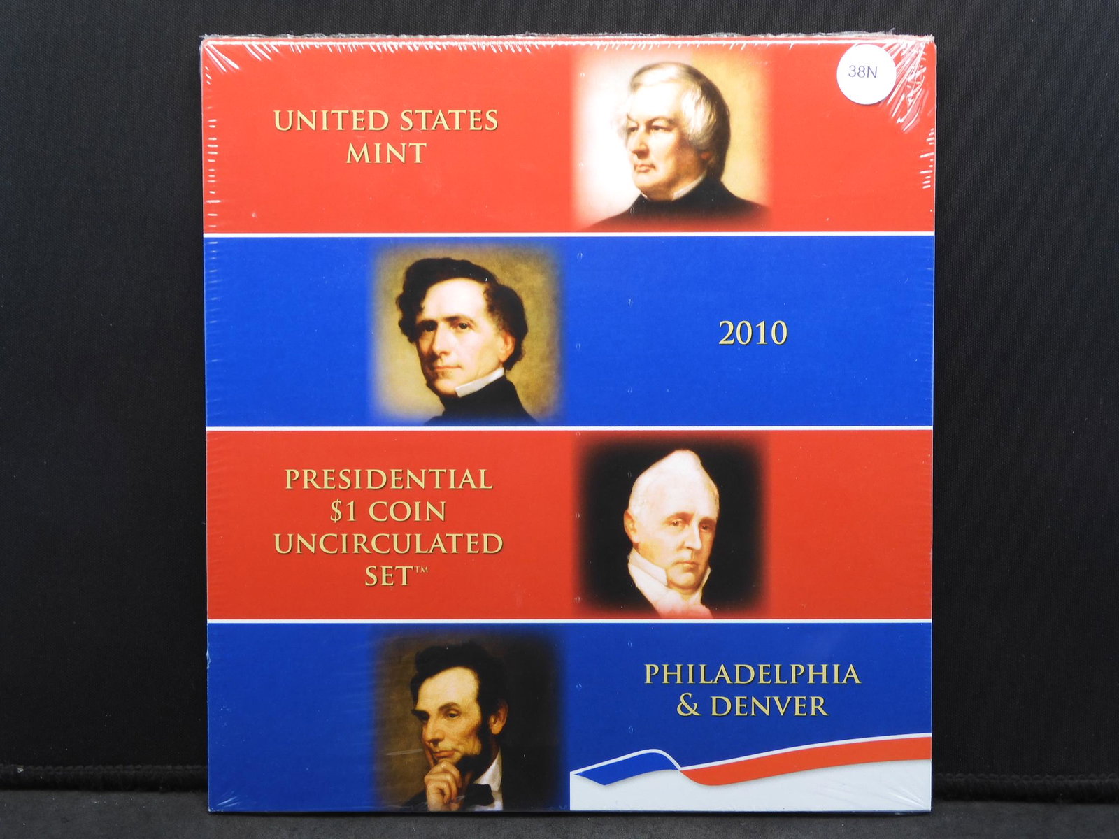 Sealed 2010 Philadelphia & Denver Presidential Dollar (1 of 6)