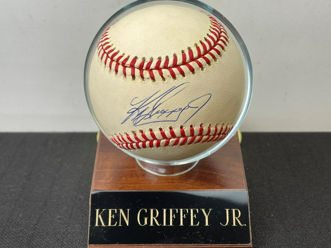 Ken Griffey Jr Autographed OAL Baseball - Americana (1 of 4)