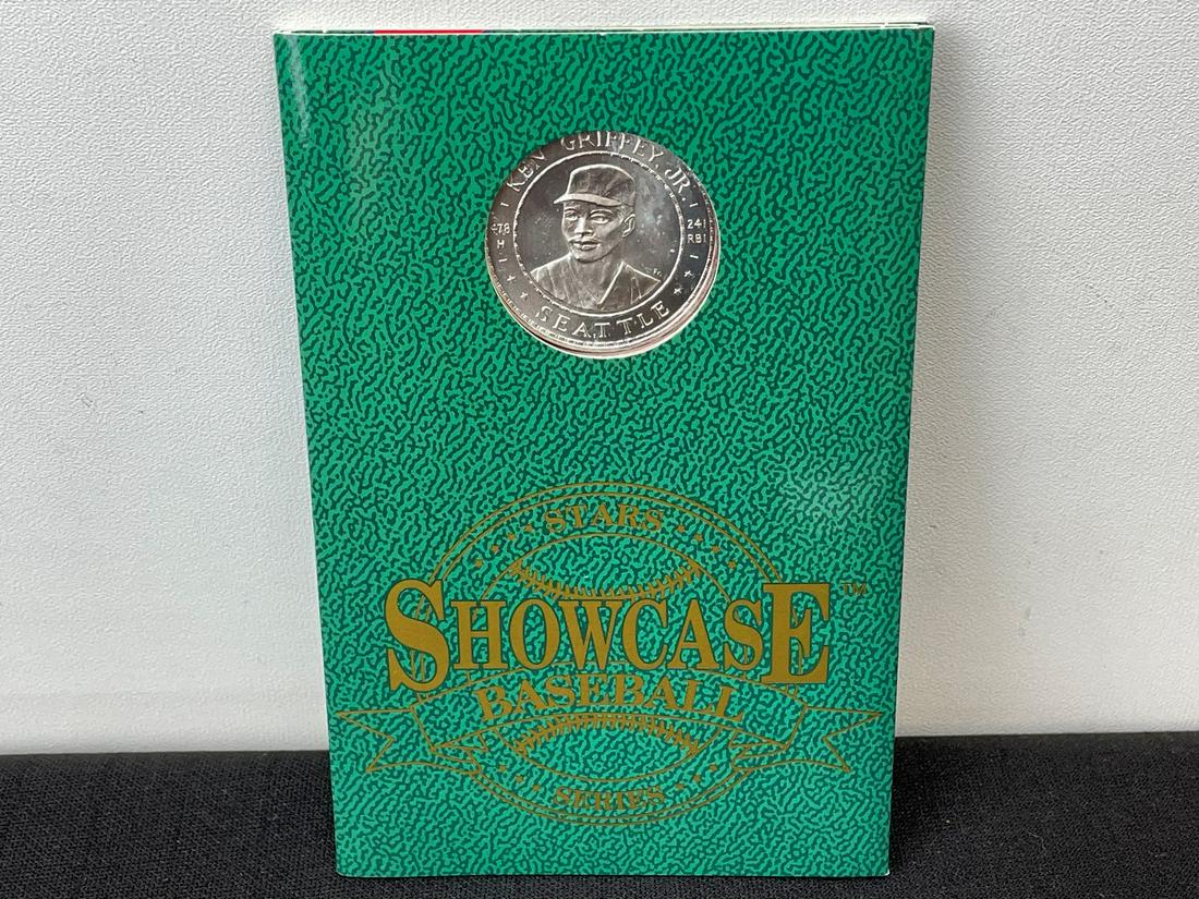 1992 Stars Showcase Ken Griffey Jr .999 Solid Silver (1 of 6)
