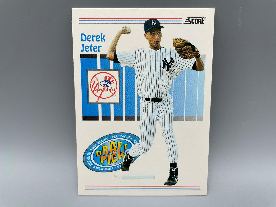 1993 Score Derek Jeter #489 Rookie (1 of 2)