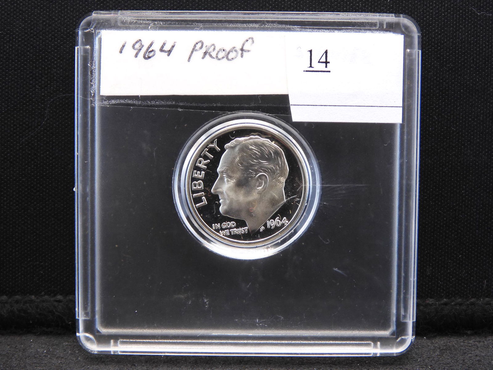 1964 Proof Roosevelt Silver Dime - Bright! (1 of 4)