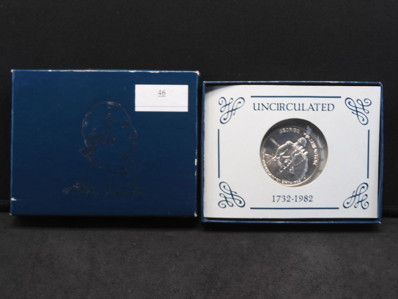 1982-D Uncirculated George Washington Silver Half (1 of 4)