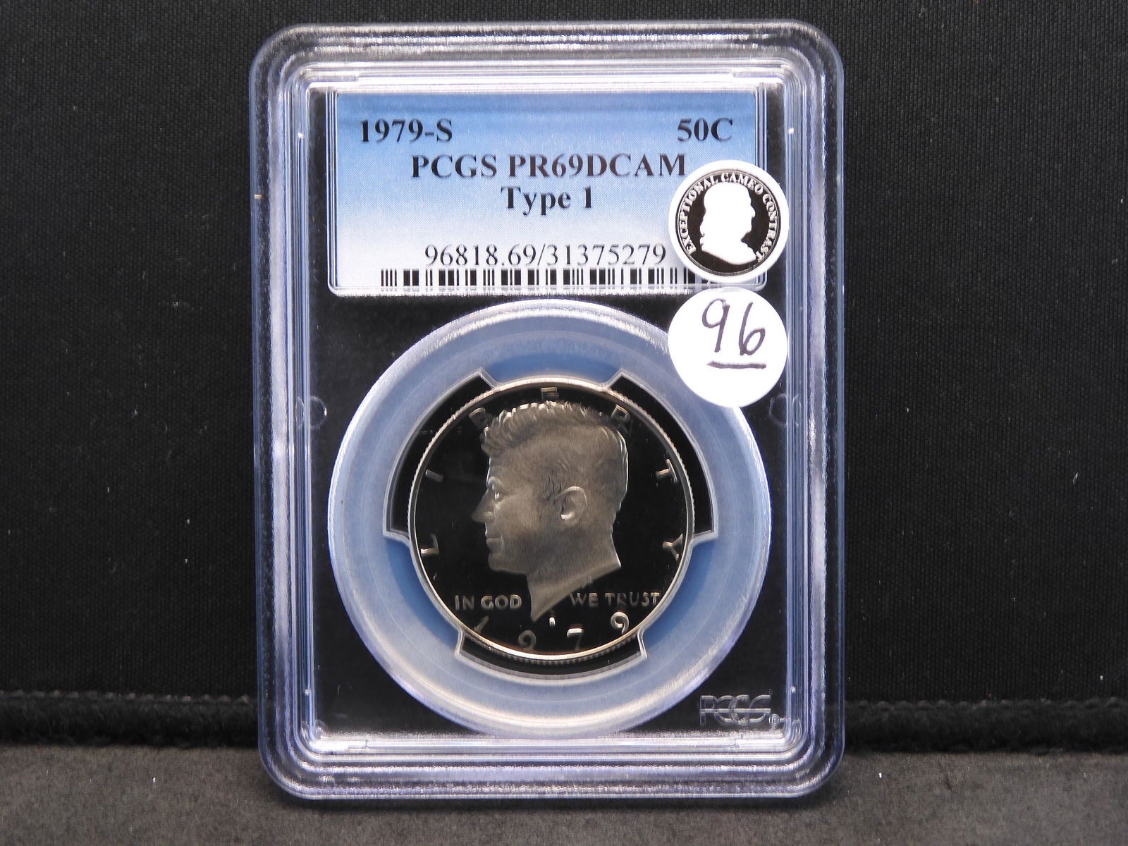 1979-S PCGS PR69 DCAM Type 1 Kennedy Half Dollar (1 of 4)