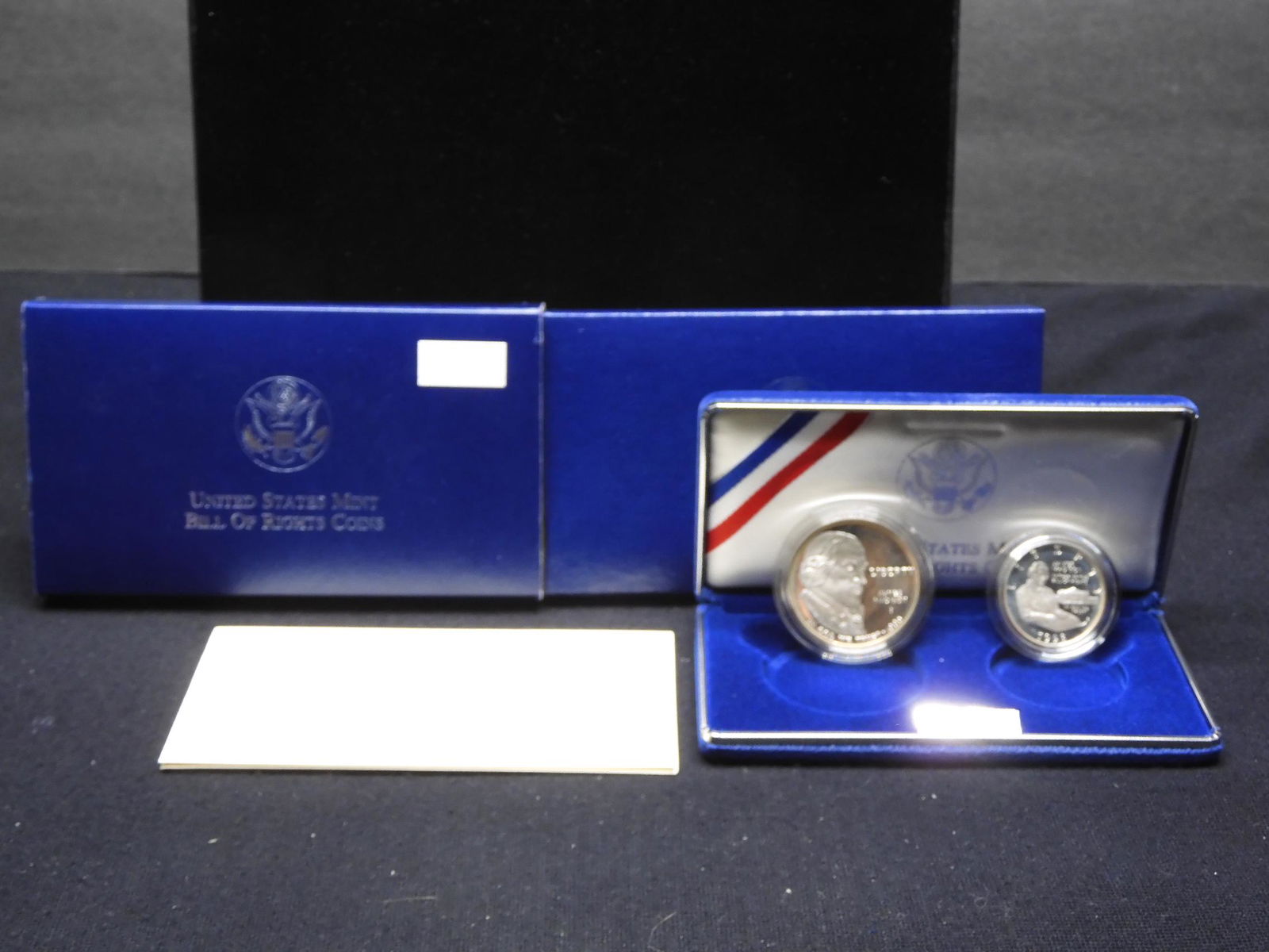 1993-S Proof Silver U.S. Bill of Rights Commem. 2 Coin (1 of 4)