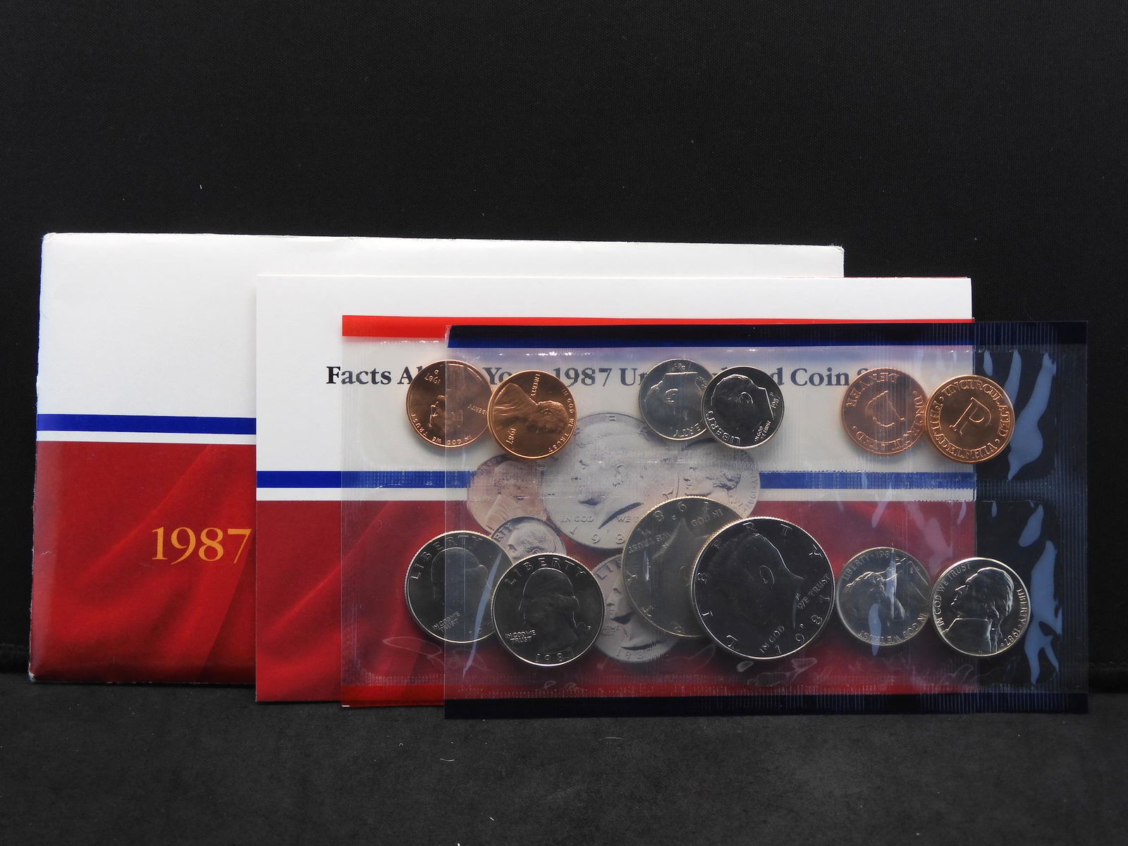 1987 U.S. Uncirculated P & D Mint Set OGP (1 of 6)