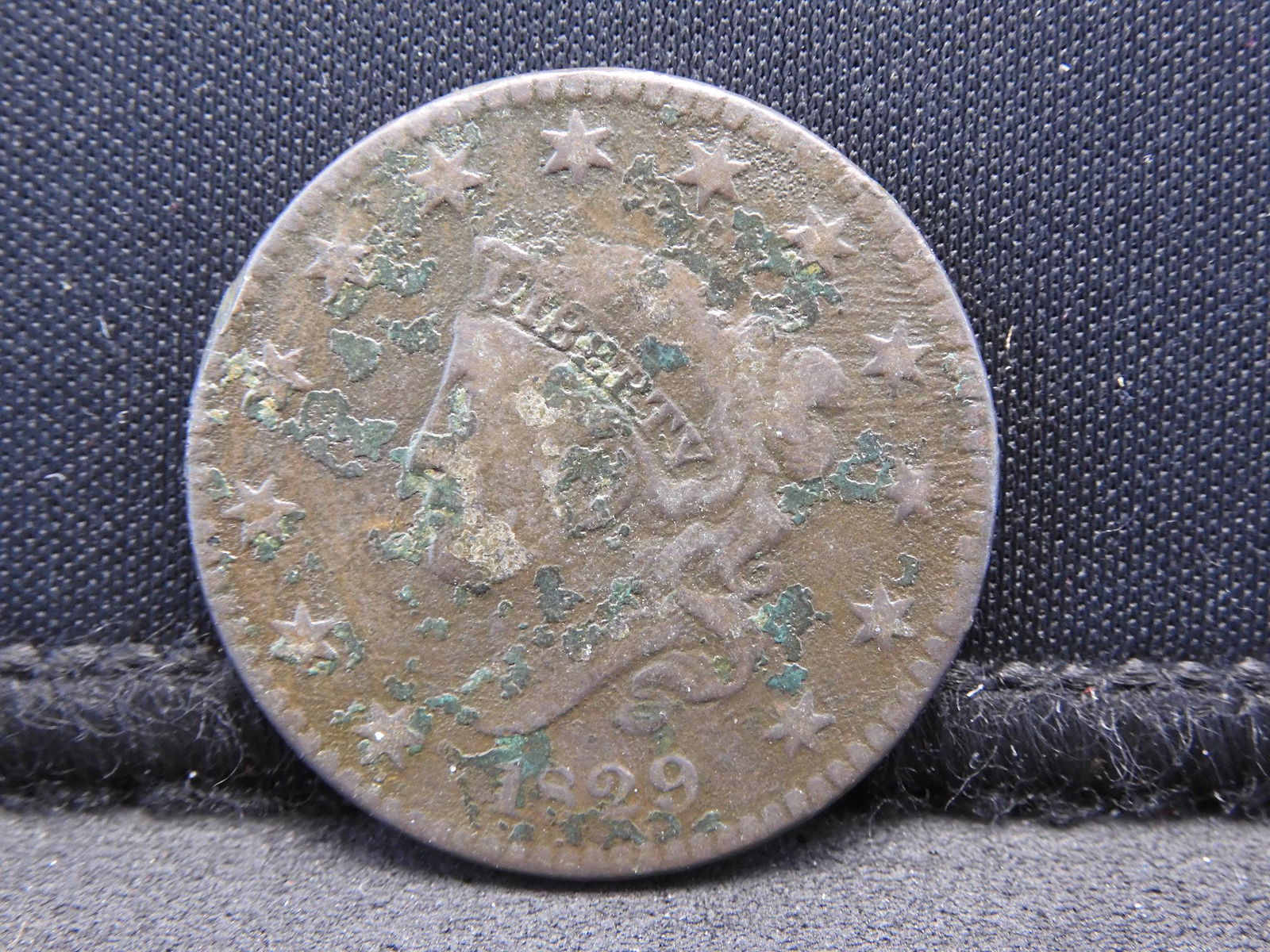 1829 Coronet Head Large Cent (1 of 2)