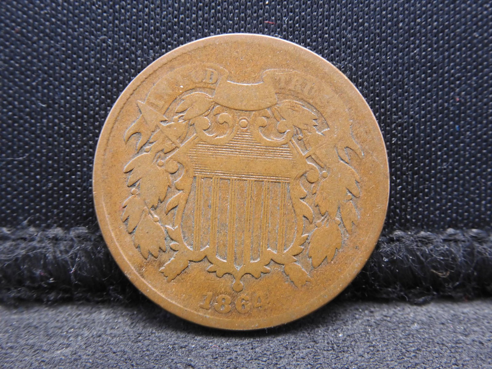 1864 Two 2 Cent Piece - Civil War Date!! (1 of 2)