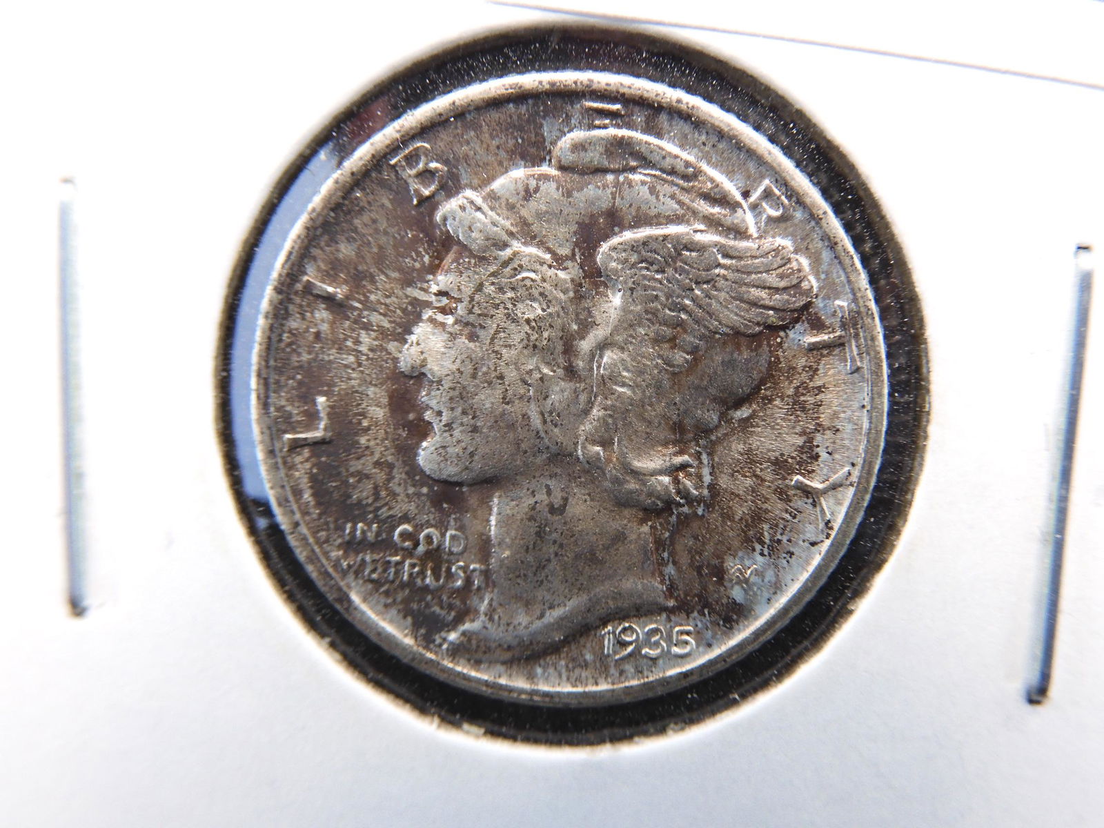 1935 Mercury Silver Dime (1 of 3)