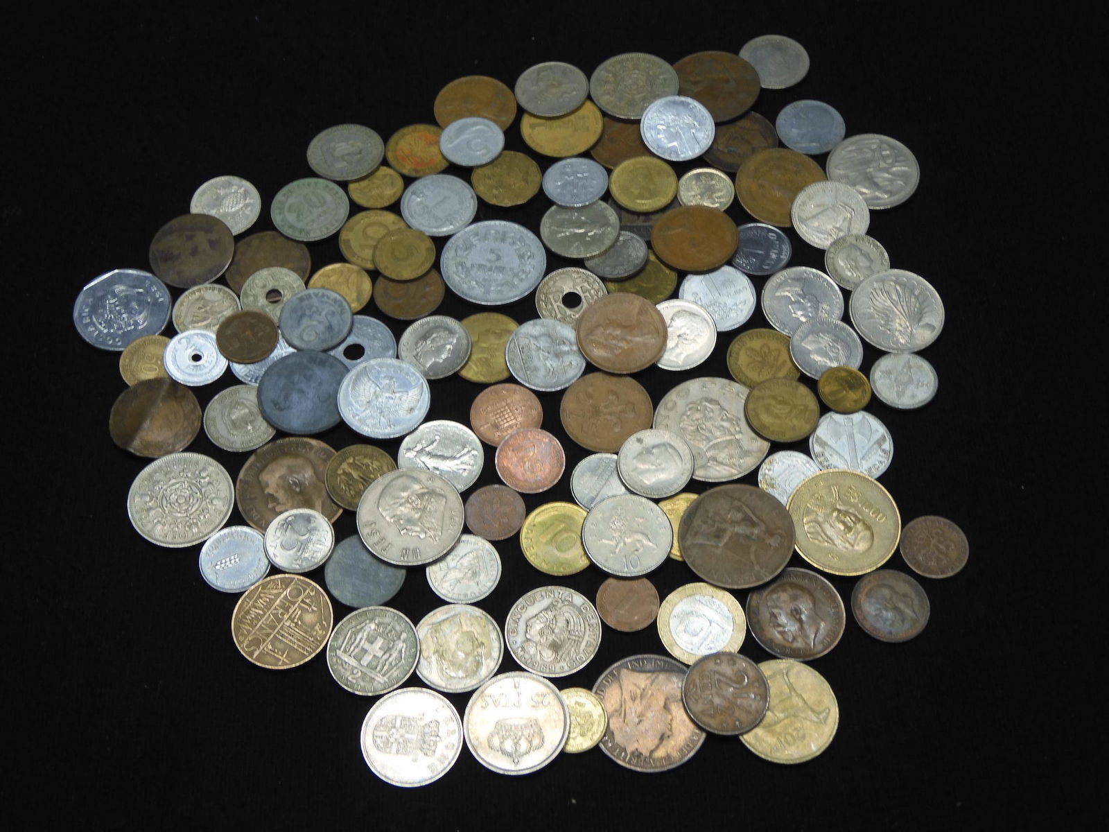 1.1 Lbs. World Coins - Various Countries (1 of 5)