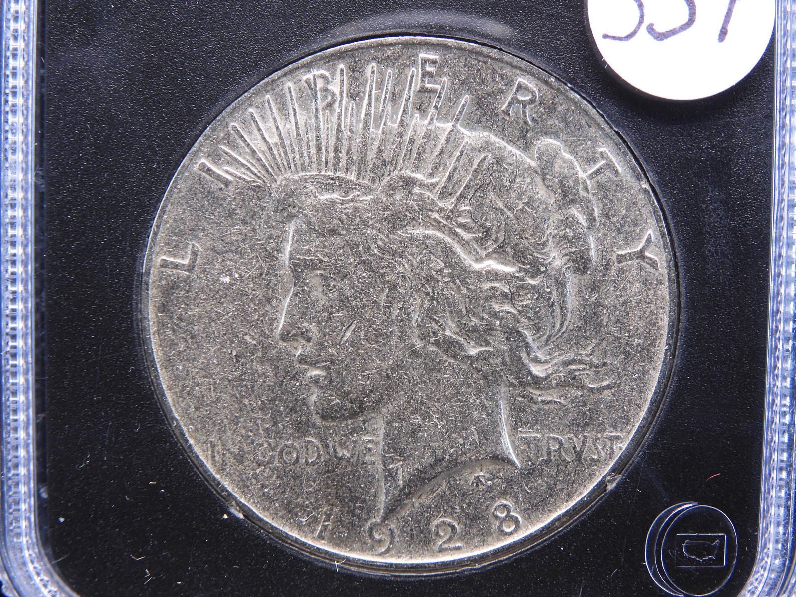 1928-S Peace Silver Dollar - Nice Coin! (1 of 4)