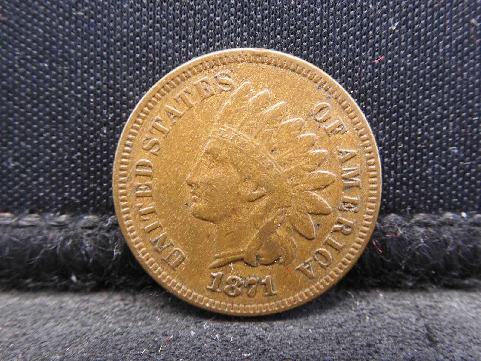1871 Indian Head Cent.  XF (1 of 2)