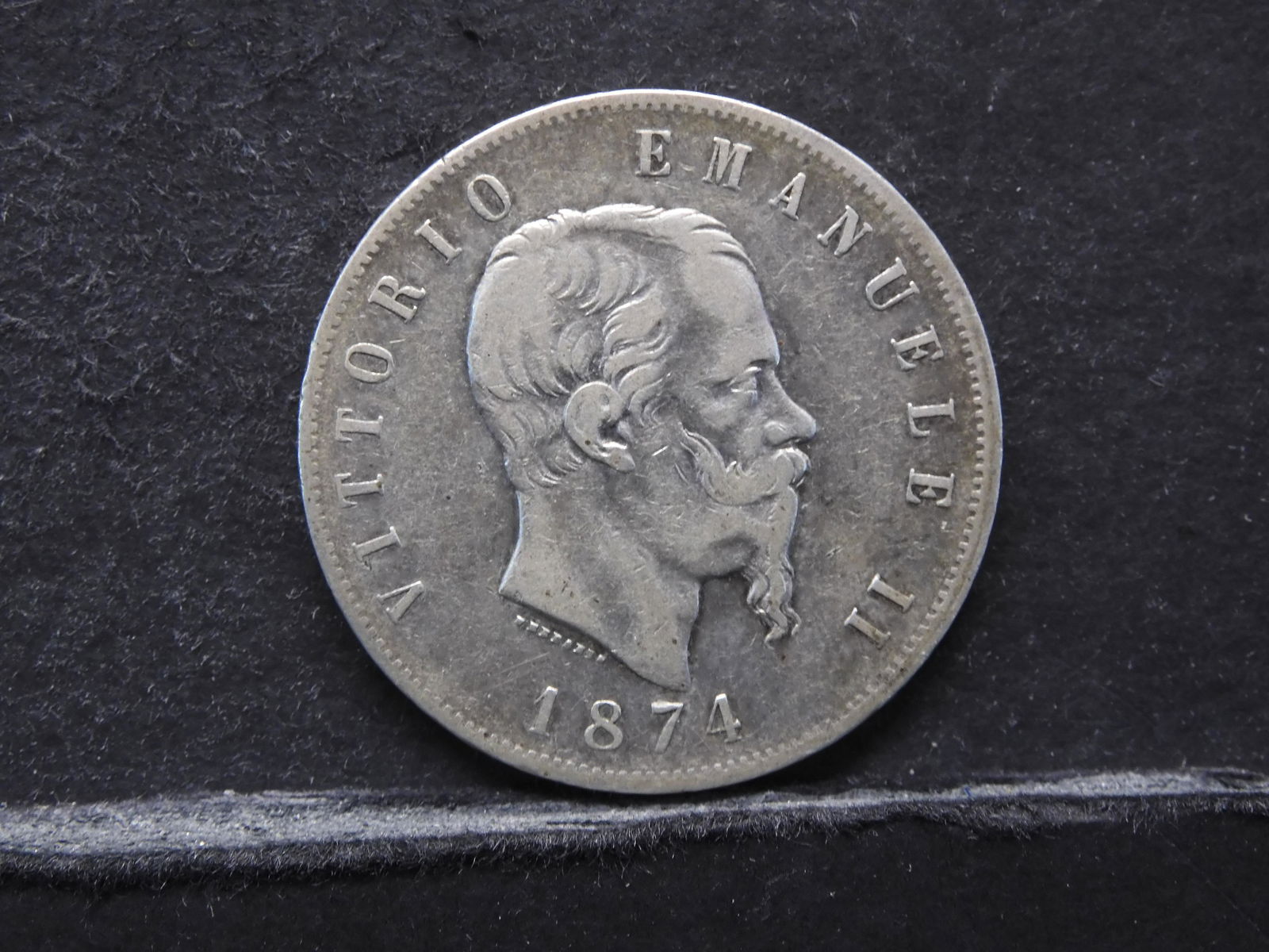 1874      Silver Five Lira (1 of 2)