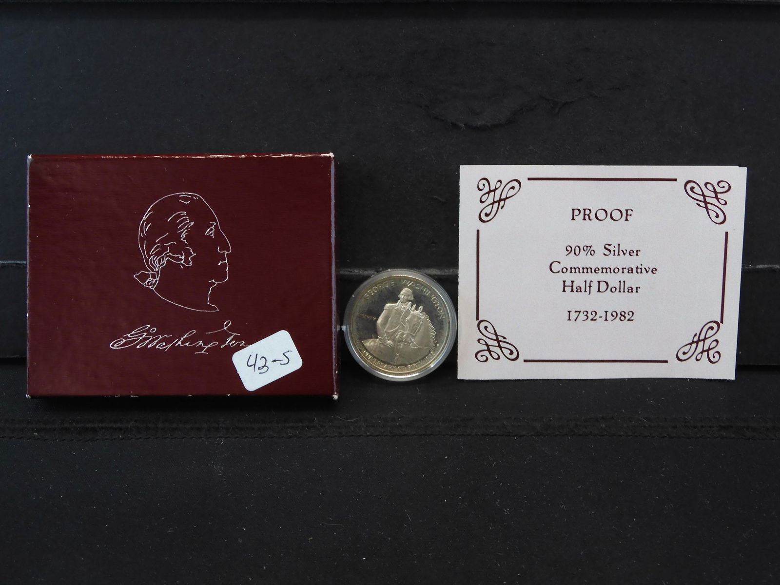 1982-S Washington Comm. Silver Half Dollar Proof (1 of 4)