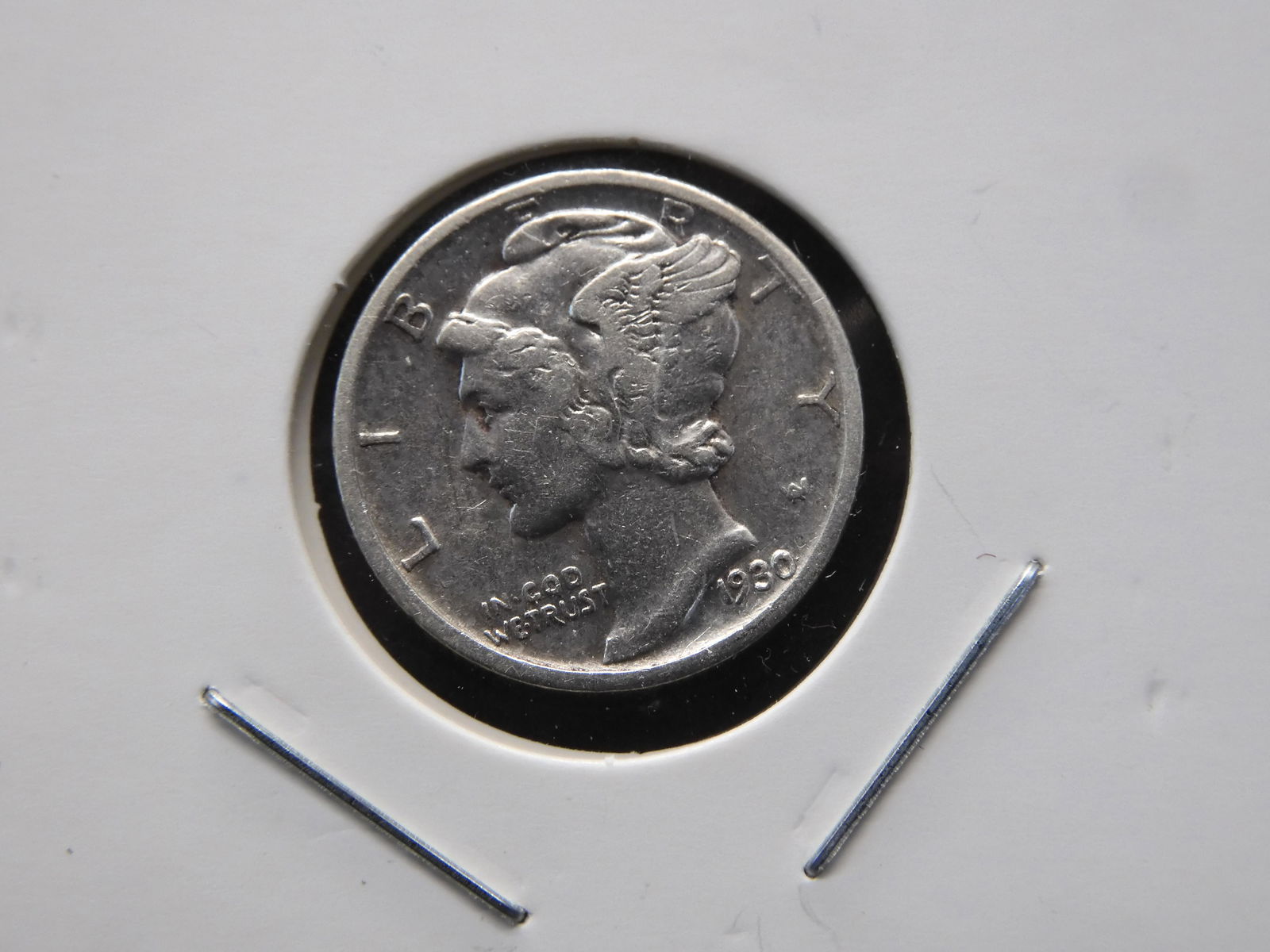 1930 Mercury Dime Very Sharp (1 of 2)