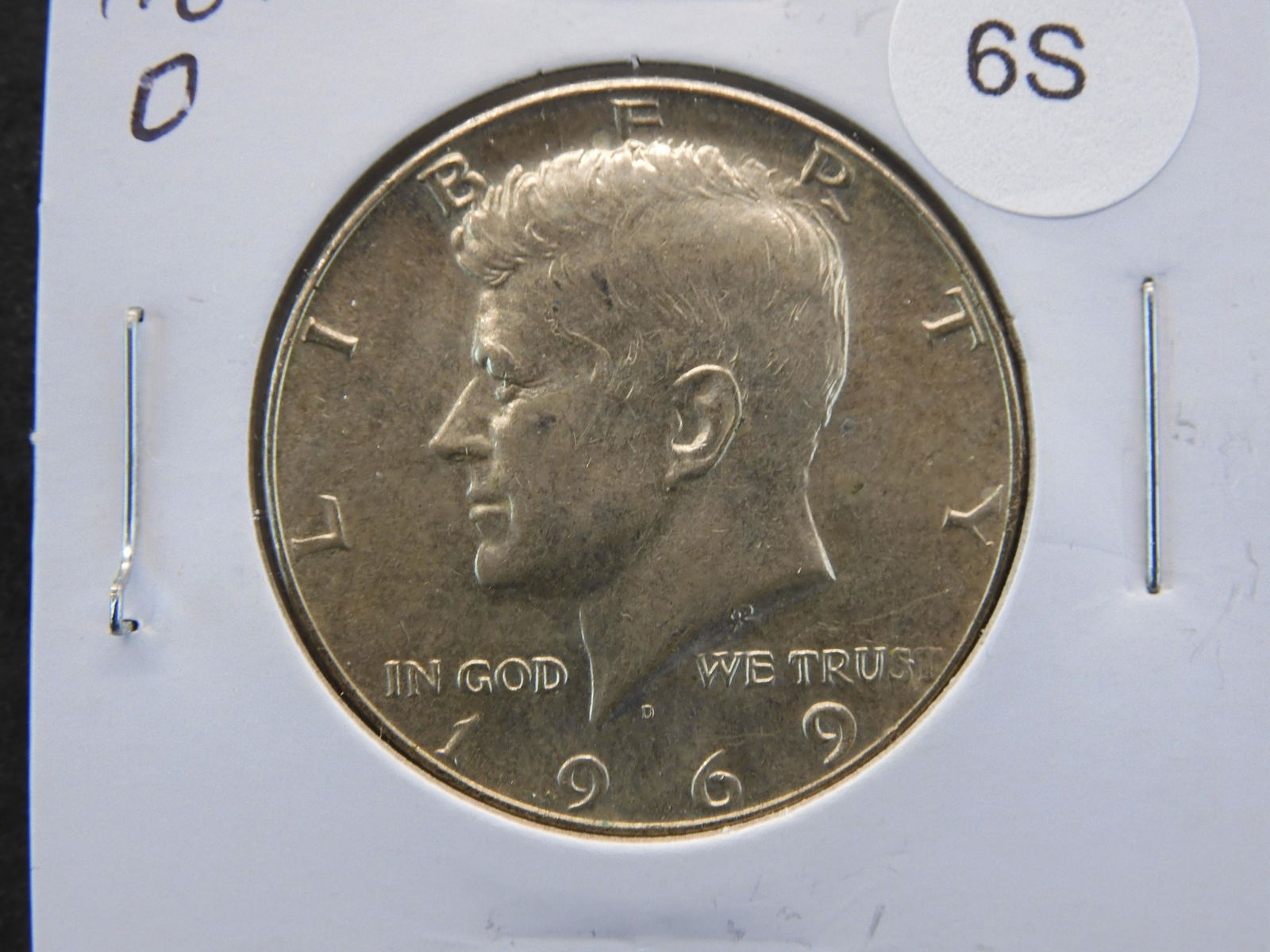 1969 D Kennedy Half Dollar 40% Silver (1 of 3)