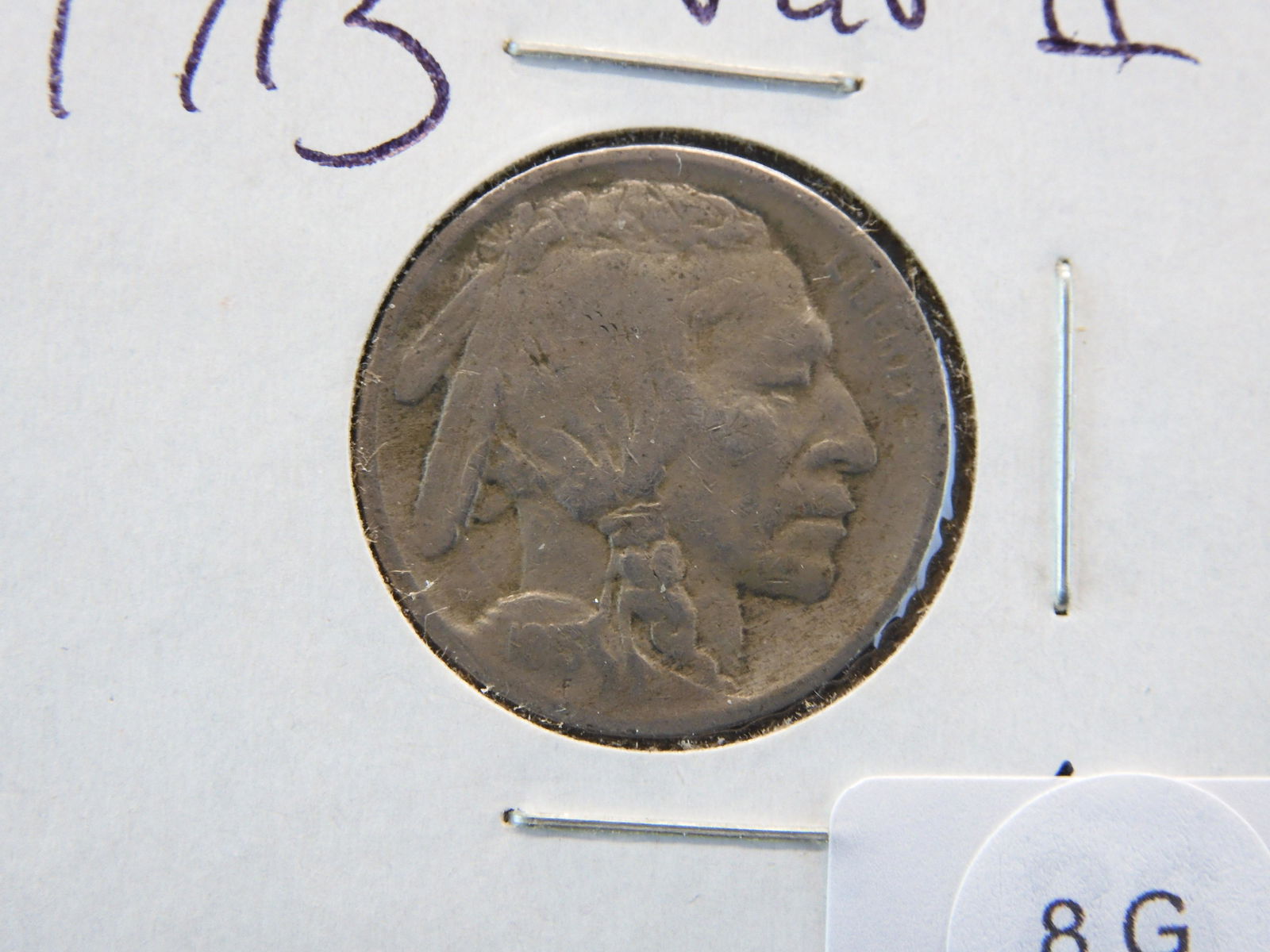 1913 Type 2 Buffalo Nickel - Semi Key (1 of 3)