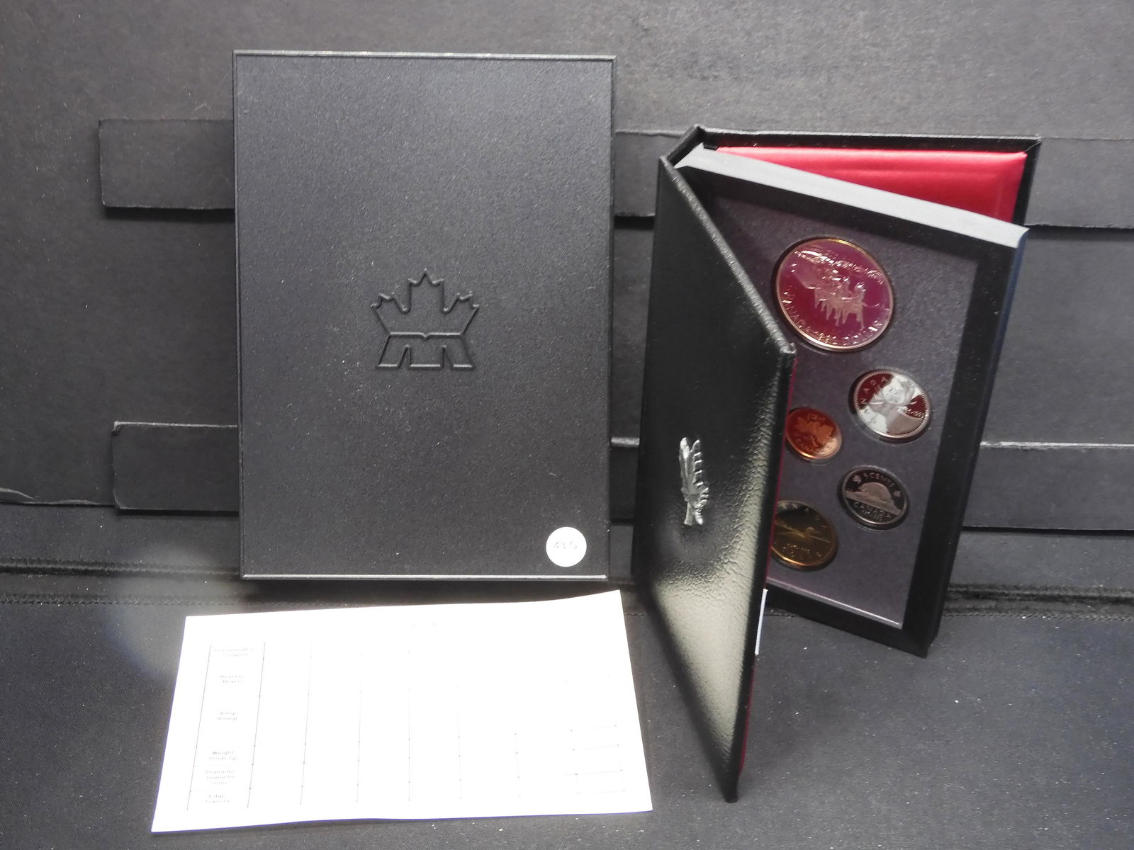 1992 Royal Canadian Mint Silver Proof Set (1 of 5)