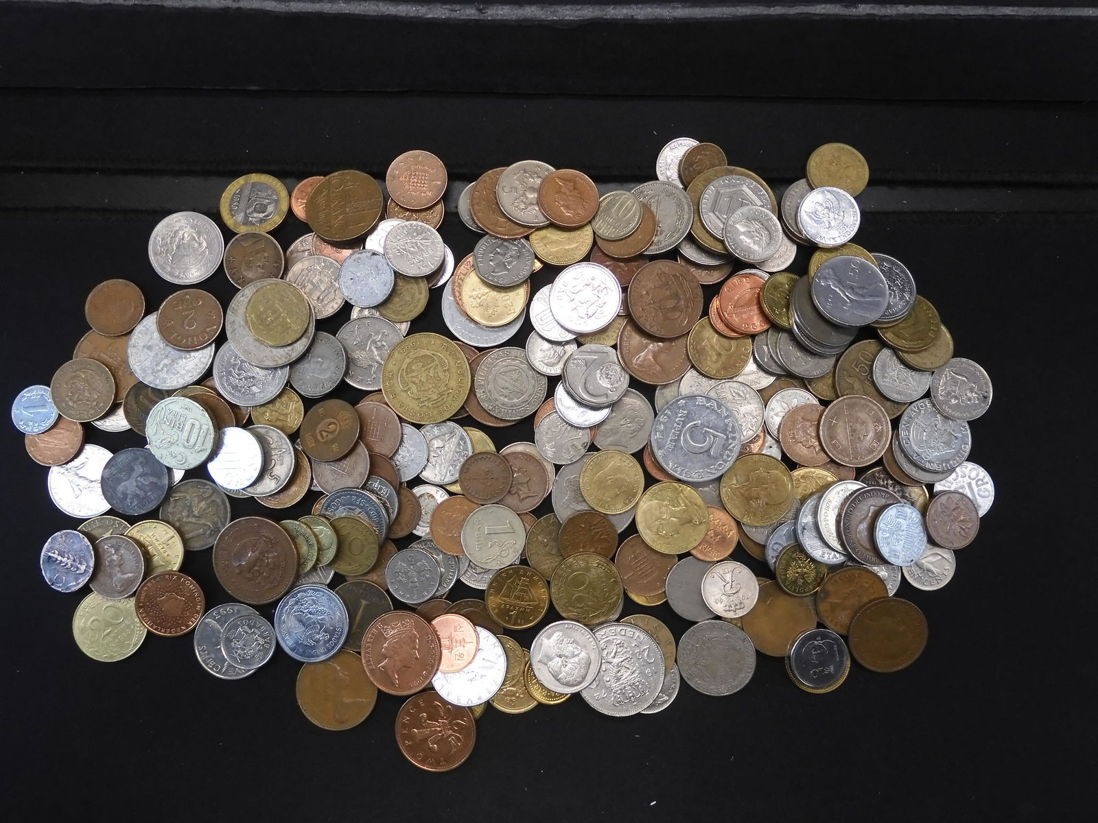 2 lbs. + Foreign Coins - UNSEARCHED (1 of 6)