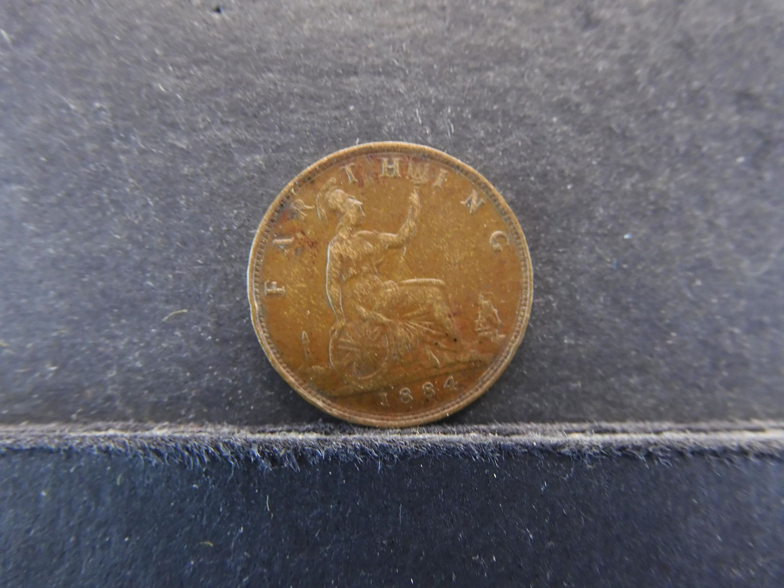 1884 Great Brittian One Farthing High Grade (1 of 2)
