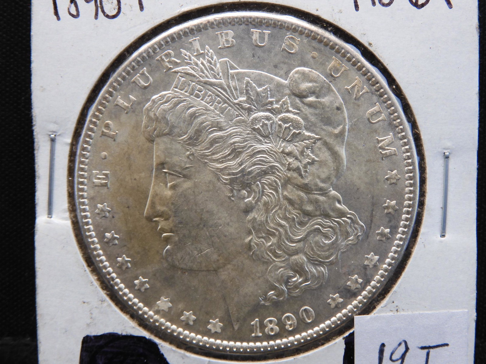 1890-P Morgan Silver Dollar (1 of 3)
