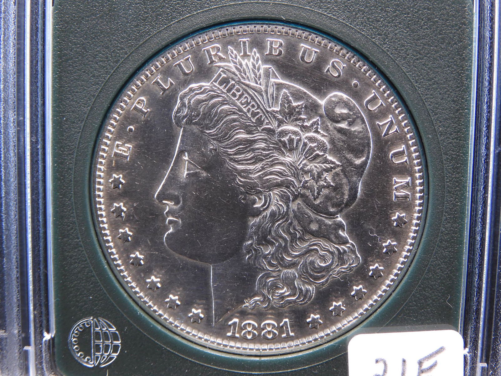 1881-S Morgan, Proof Like, Cleaned (1 of 4)