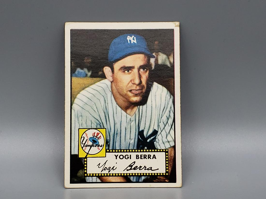 1952 Topps Yogi Berra #191: 1952 Topps Yogi Berra #191