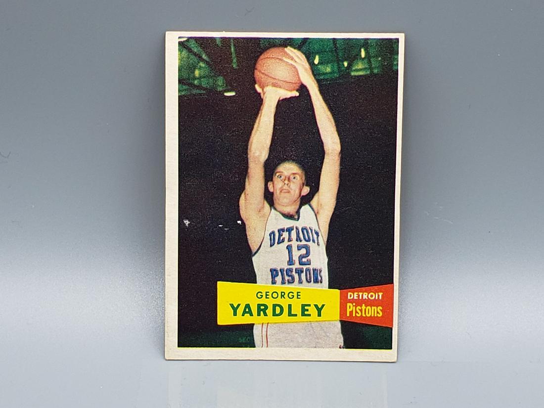 1957 Topps George Yardley #2 Rookie HOF (1 of 2)