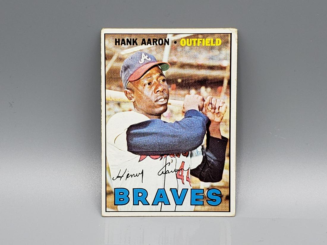 1967 Topps Hank Aaron #250 HOF (1 of 2)