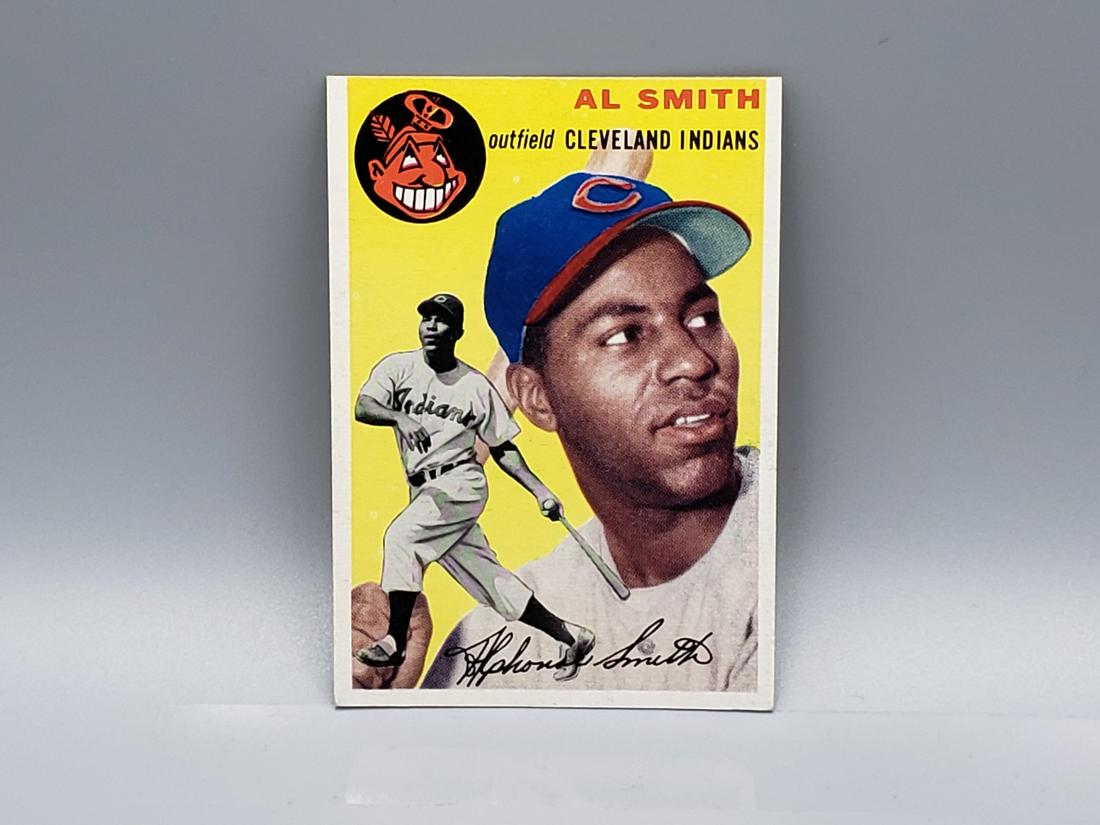1954 Topps Al Smith #248 Rookie Centered: 1954 Topps Al Smith #248 Rookie Centered