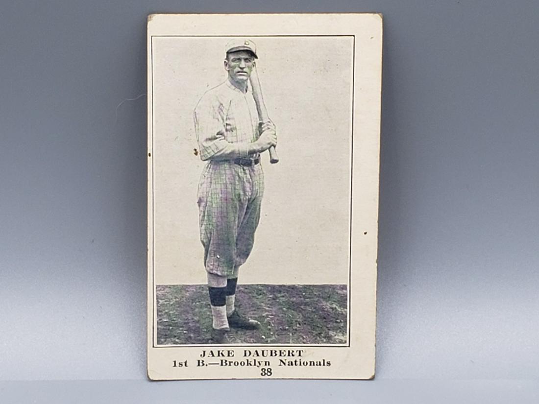1917 Collins McCarthy Jake Daubert Ultra Rare: 1917 Collins McCarthy Jake Daubert Ultra Rare