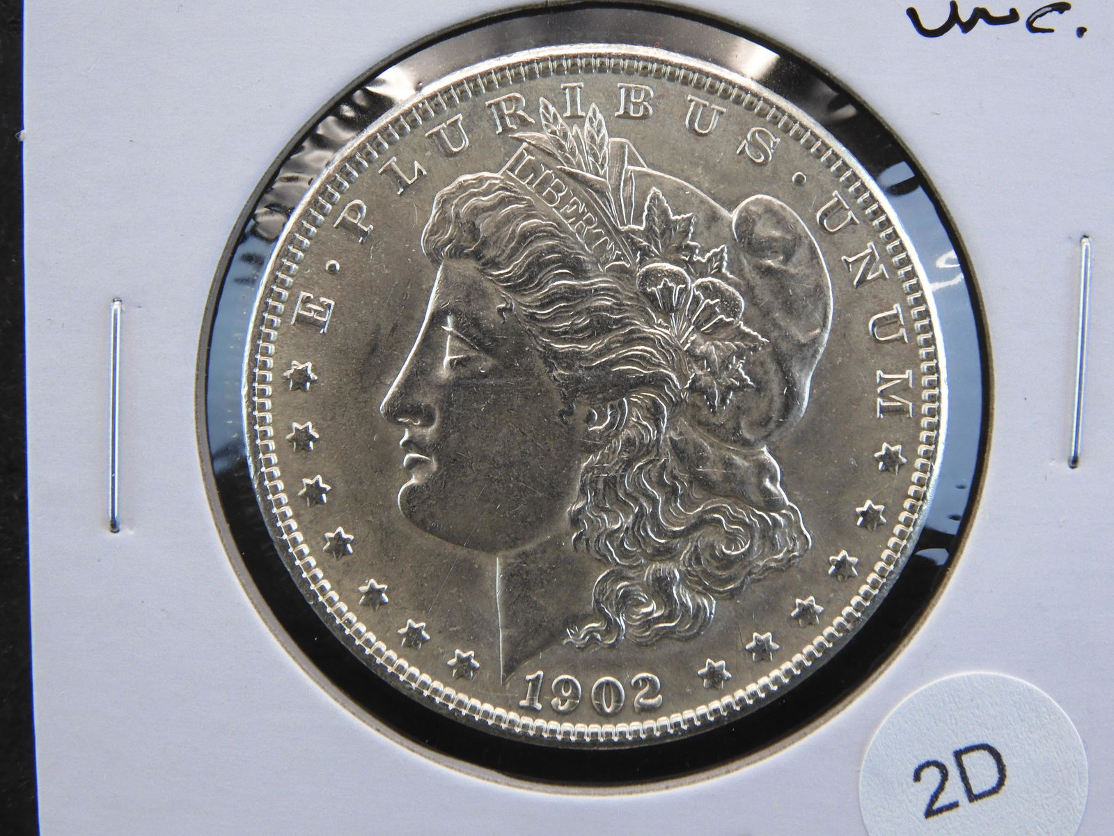 1902-O Morgan $1.  UNC. (1 of 3)