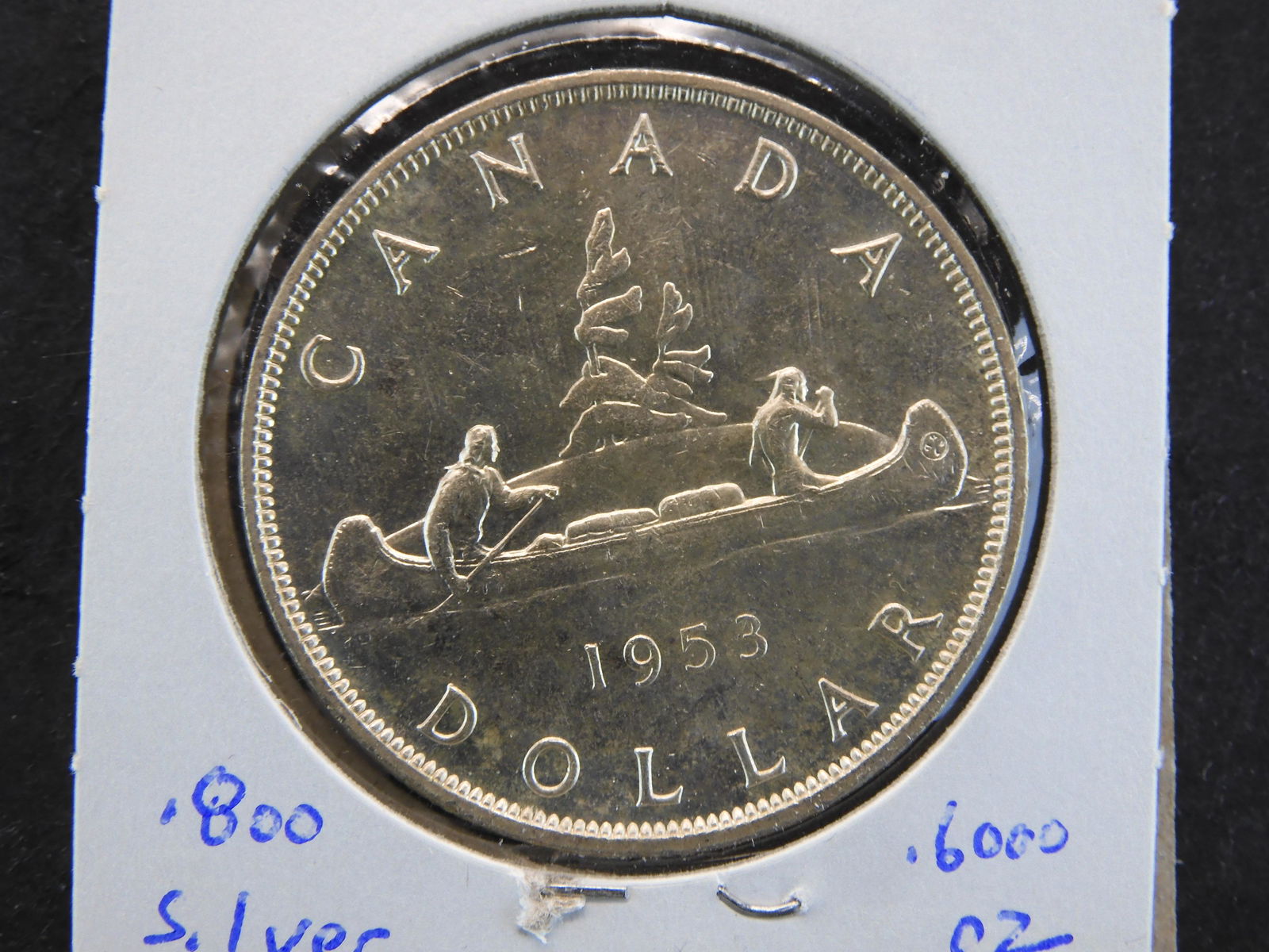 1953 Canada $1. (1 of 3)