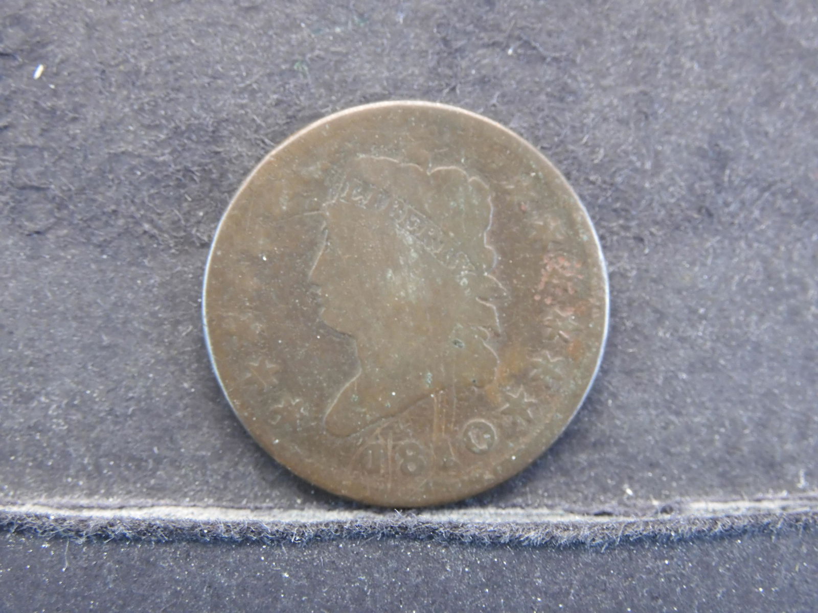 1810 Large Cent.  Good+.  Rare Date. (1 of 3)