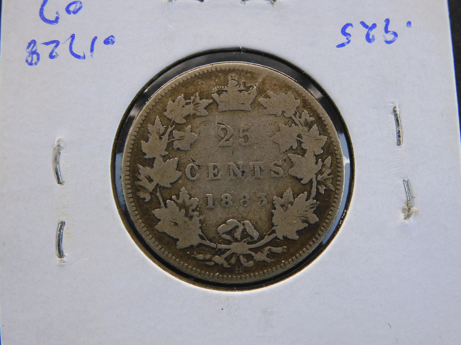 1883 Canada 25c. (1 of 3)