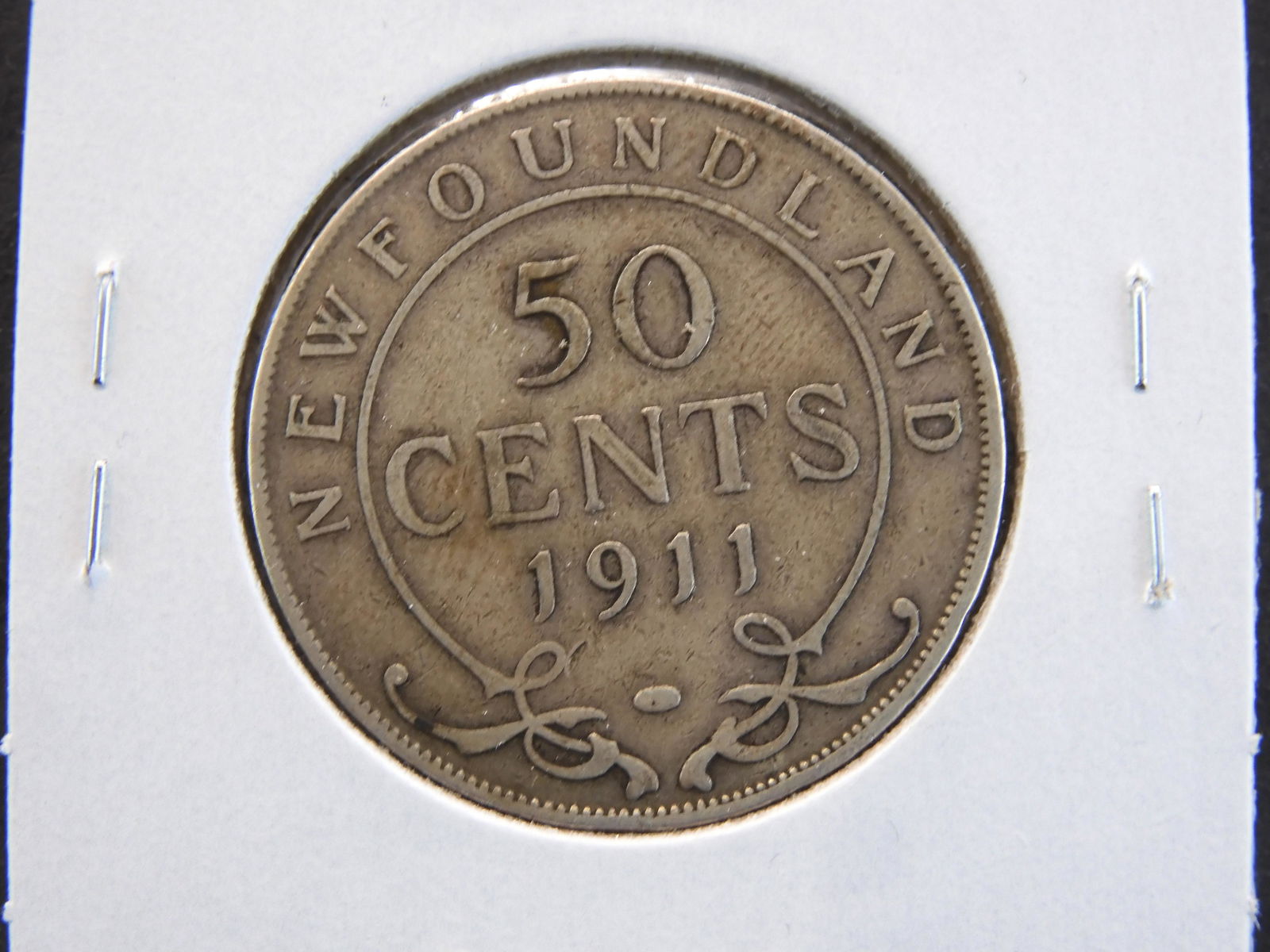 1911 Newfoundland 50c.  VF. (1 of 3)