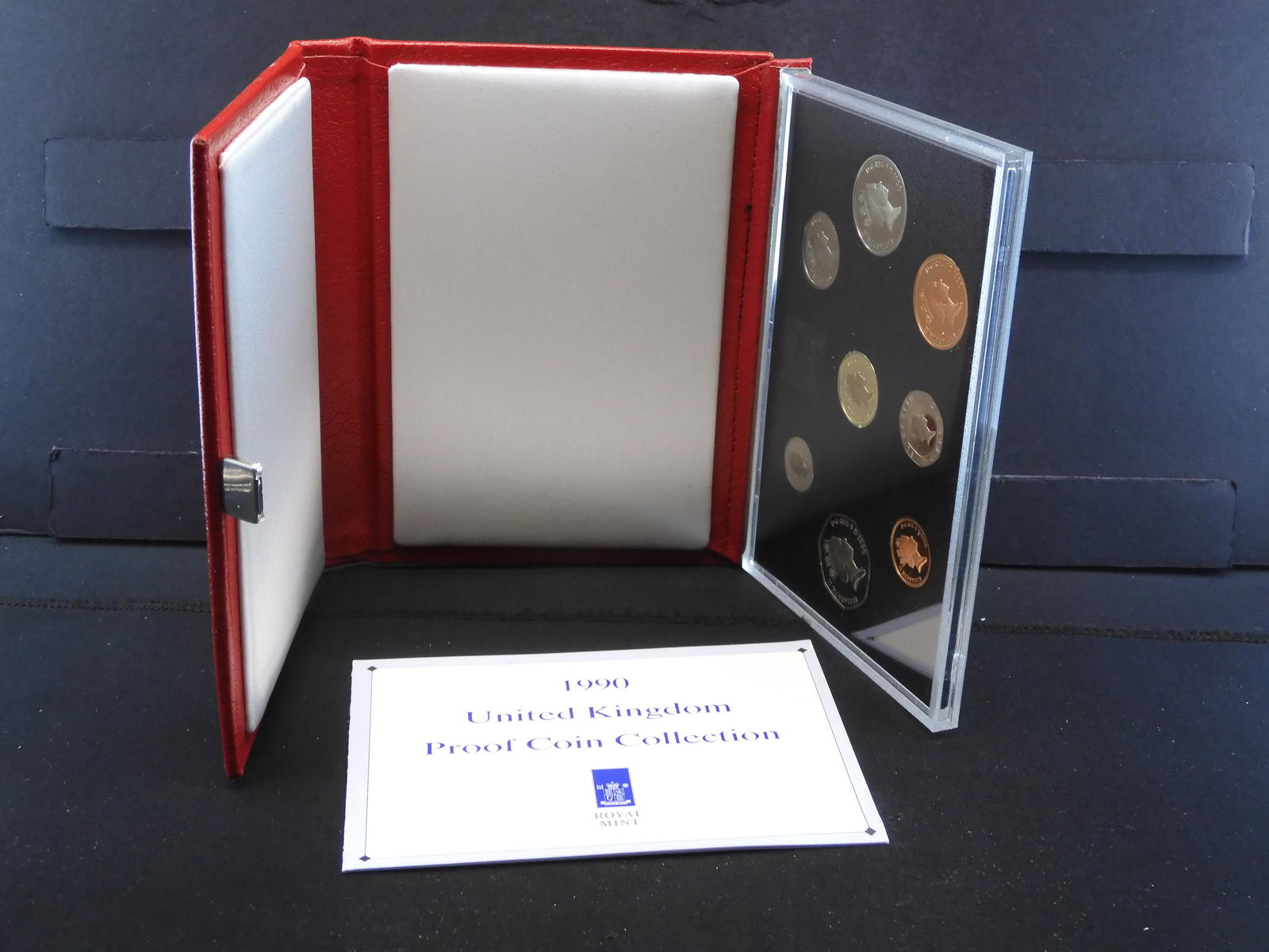 1990 United Kingdom Proof Set. (1 of 7)