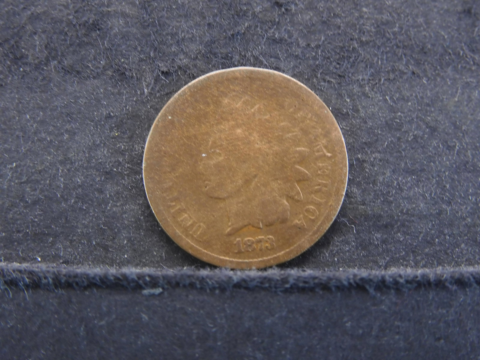 1873 Semi Key Date Indian Head Cent (1 of 2)