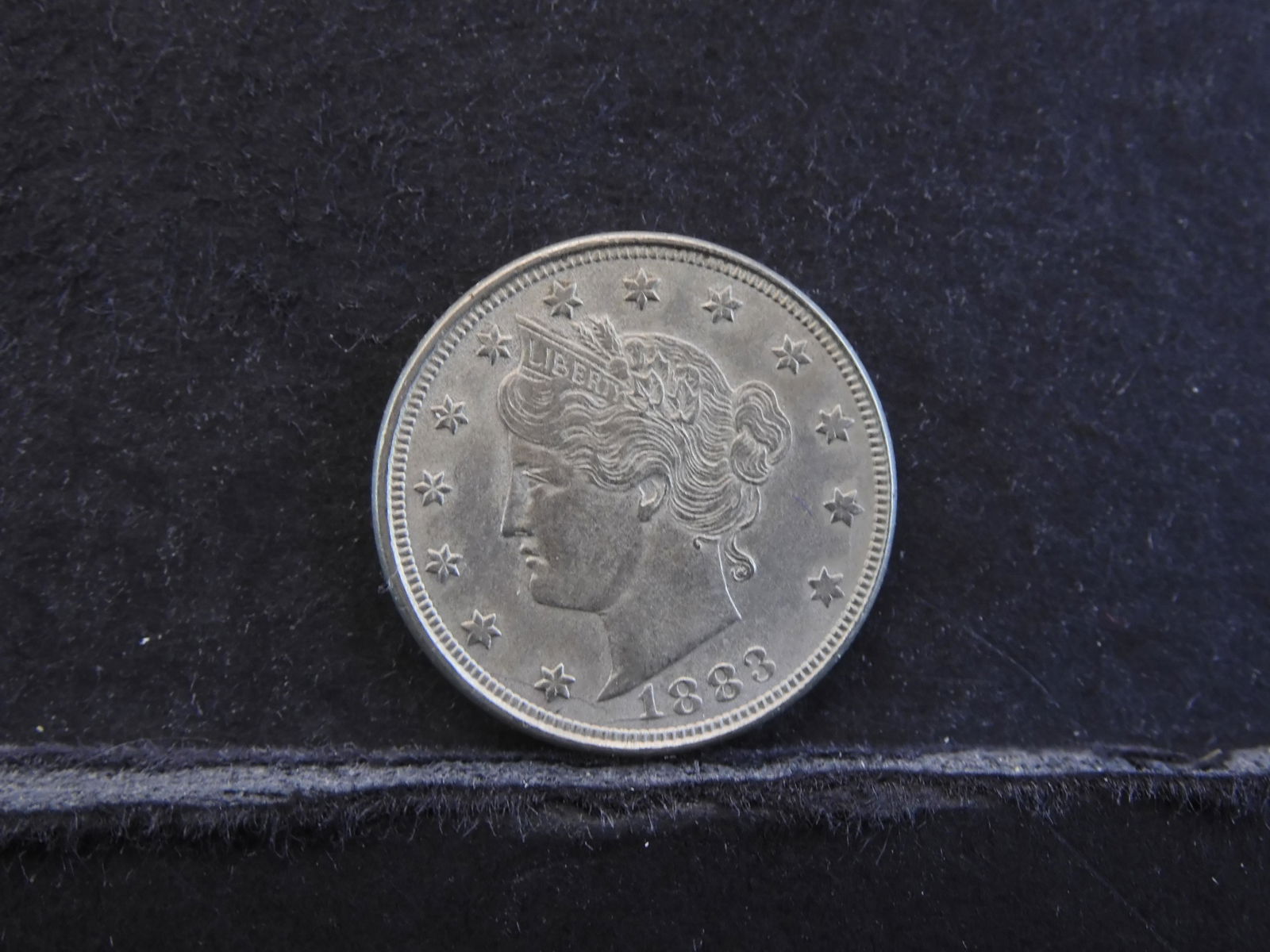 Semi Key Date 1883 N/C Liberty Head V Nickel - High (1 of 2)