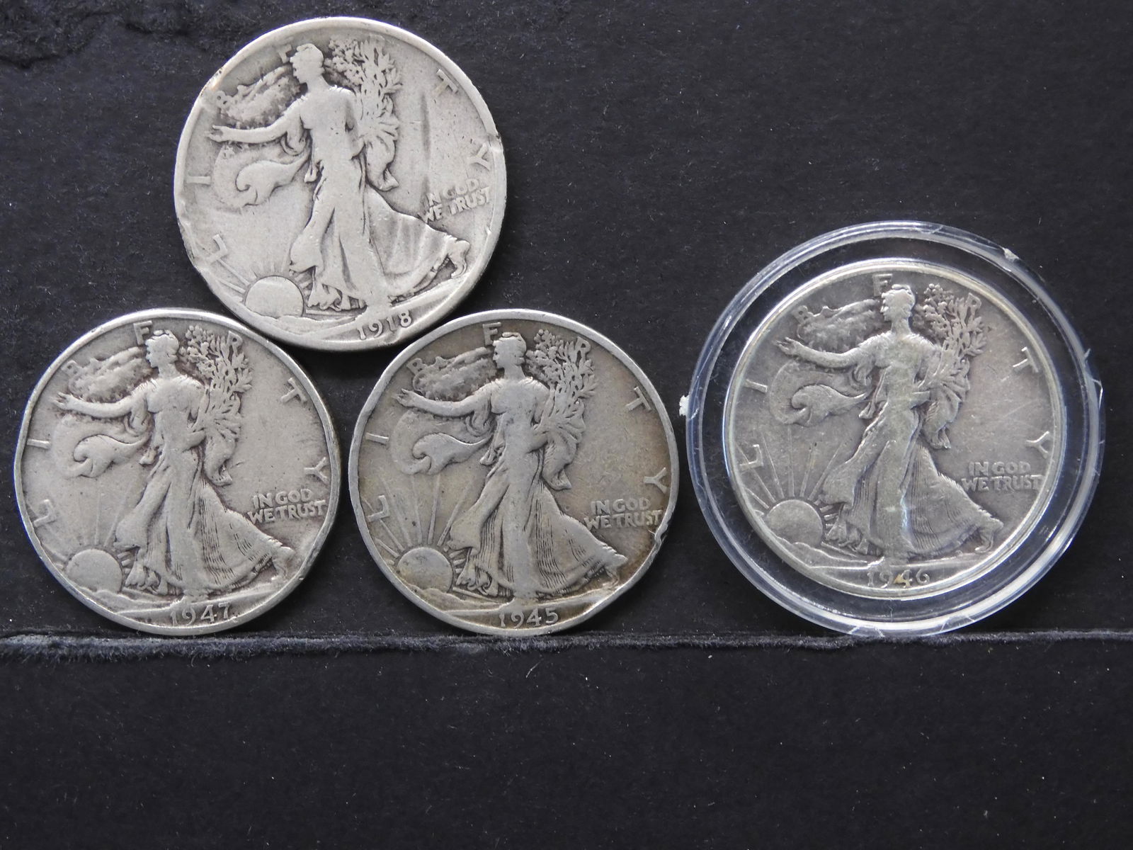 (4) Walking Liberty Half Dollars (1 of 5)