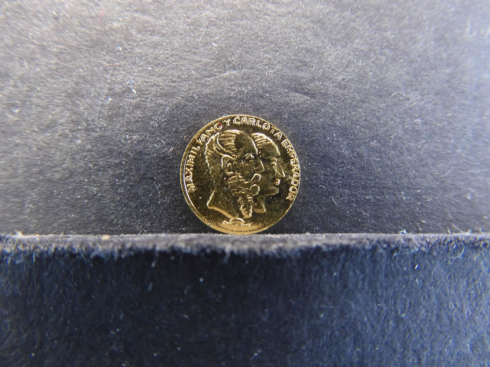 Mexico Solid Gold Maximillion Coin (1 of 2)