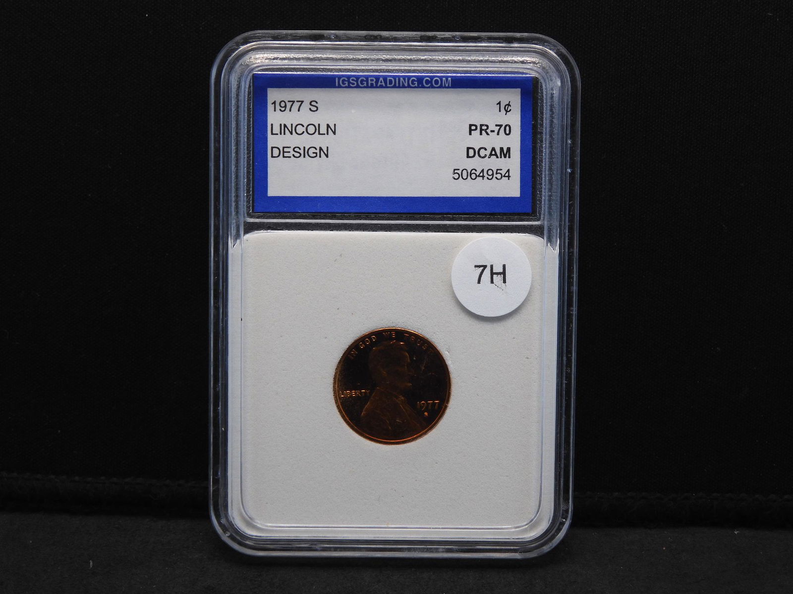 1977 S Lincoln Cent IGS PR70 DCAM Check Your Books (1 of 4)