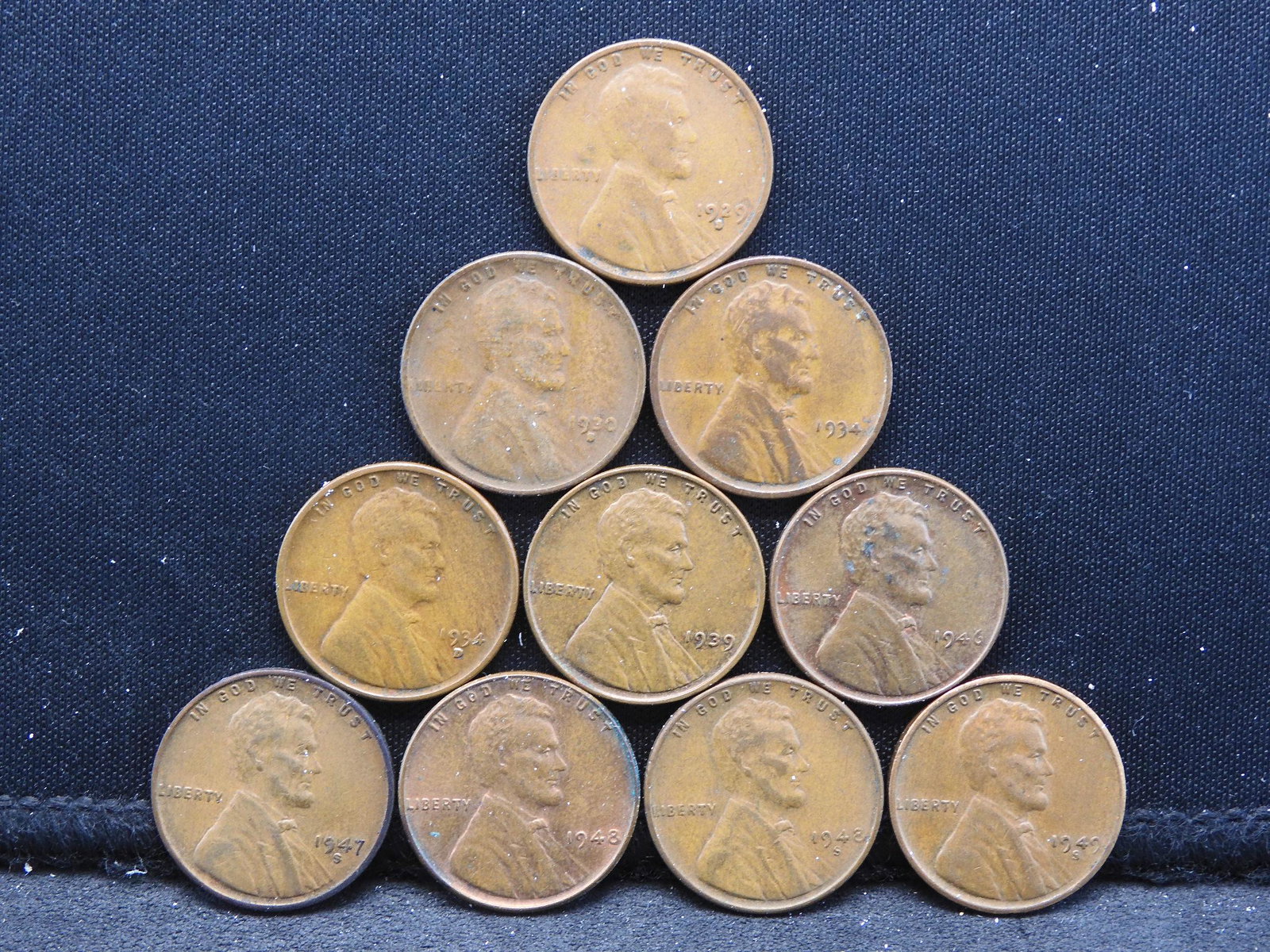 1929 S, 30 S, 34 P & D, 39, 46, 47 S, 48 P & S, 49 S, (1 of 2)