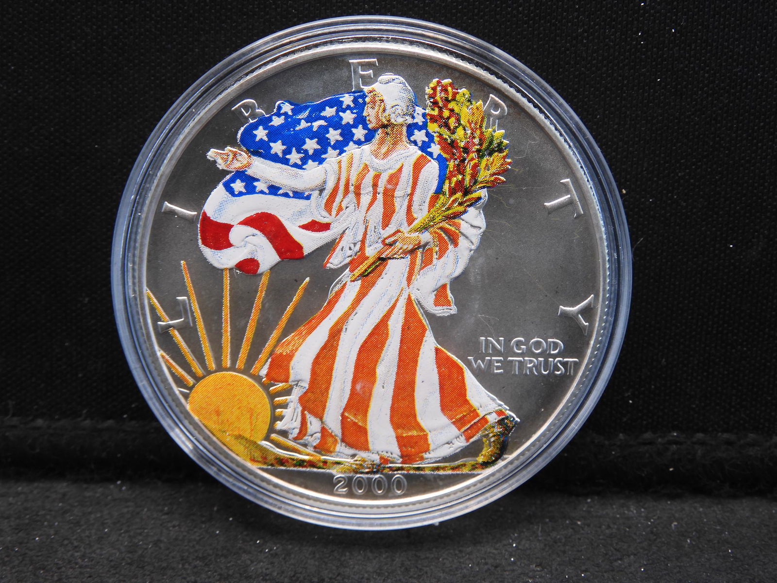 2000 One Dollar Silver Eagle (1 of 2)