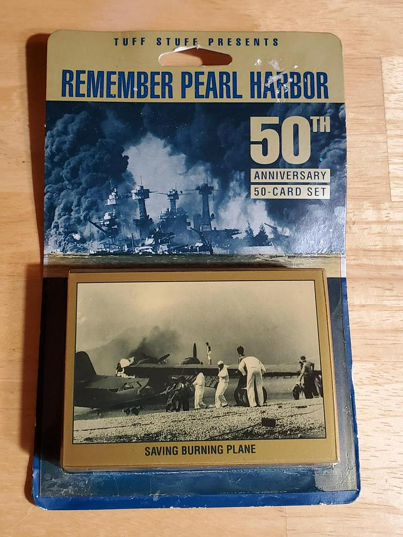 Remember Pearl Harbor 50th Anniversary Sealed Set (1 of 2)