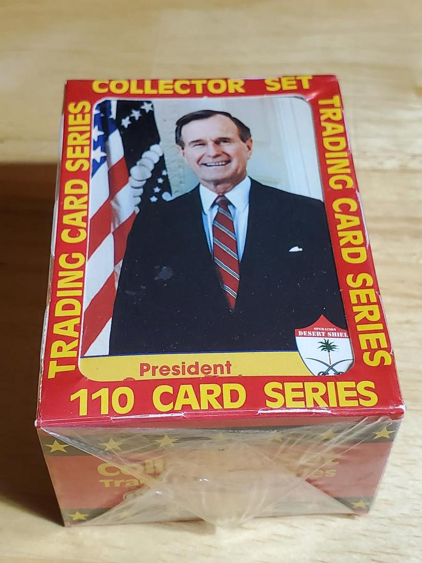 Factory Sealed Pacific "Desert Shield" 110 Card Set (1 of 2)