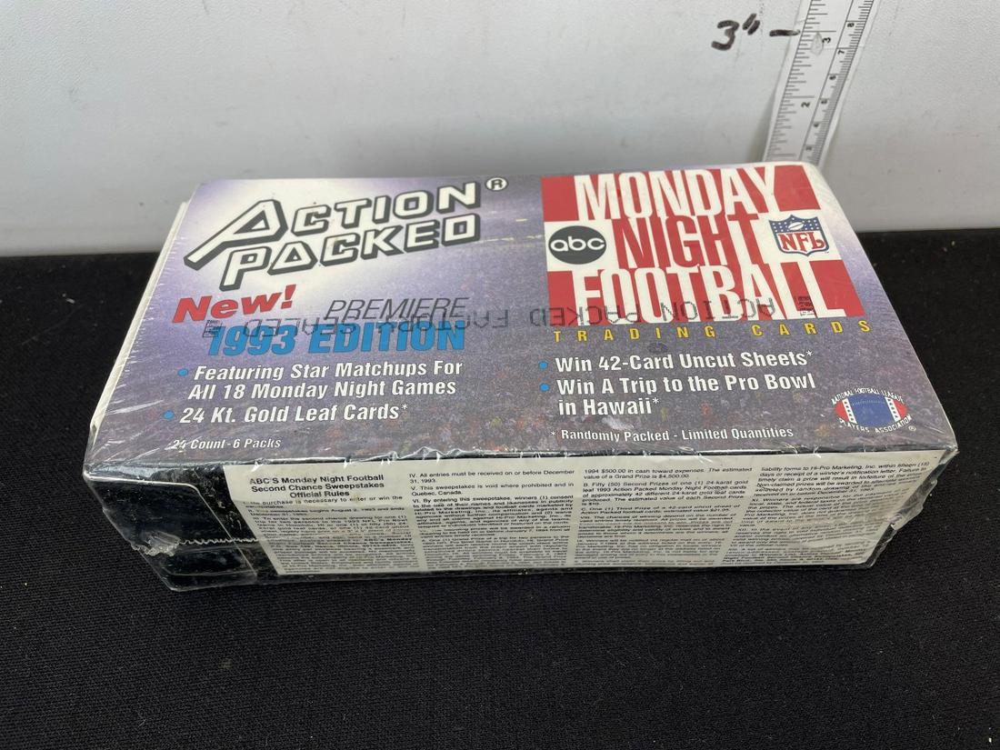 1993 Action Packed Monday Night Football Unopened Box - (1 of 2)