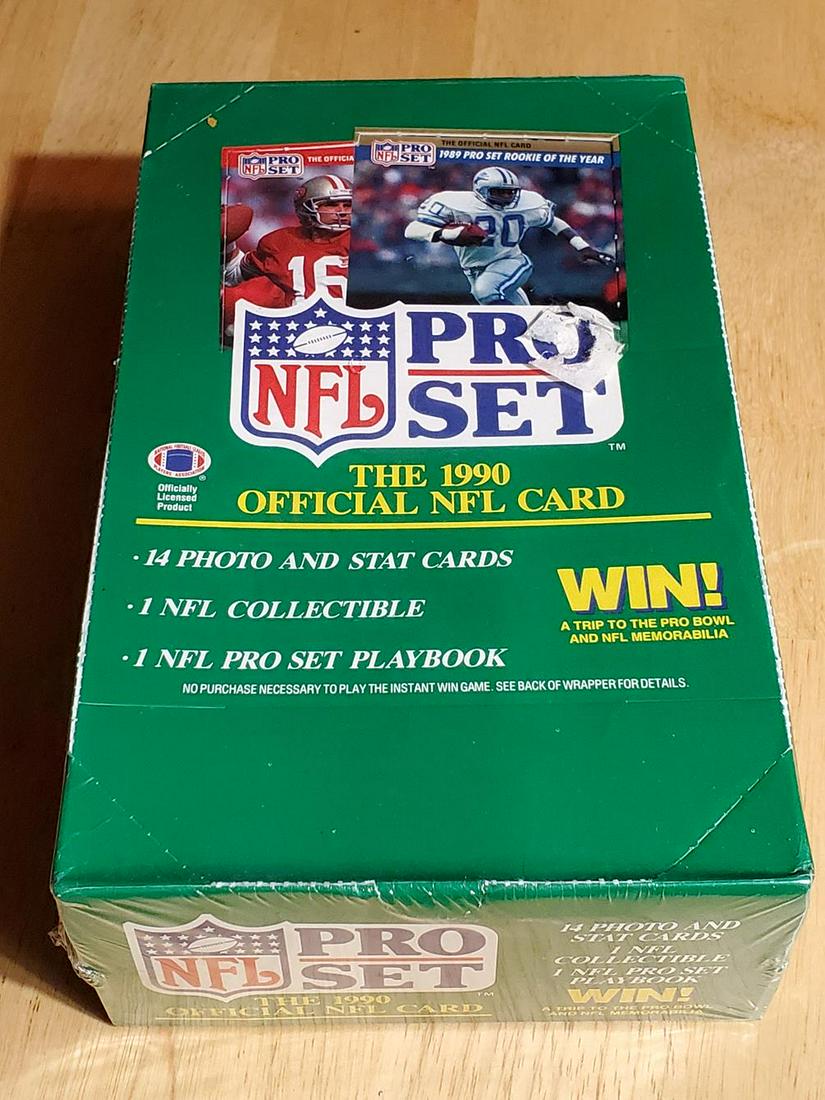 1990 Pro Set NFL Series I Sealed Wax Box (1 of 1)
